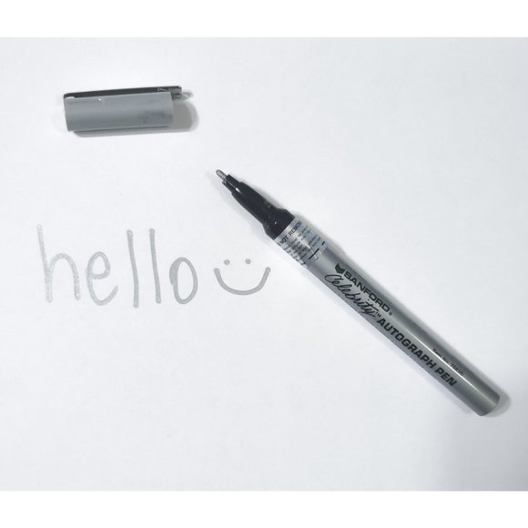 You Pick Amount! Sanford Celebrity Autograph Pens in Silver - Picture 3 of 5